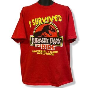 Vintage 1997 Jurassic Park Universal Studios T-Shirt